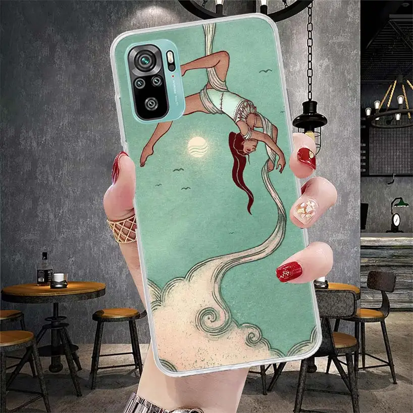 Pole Dancer Dancing Soft Phone Case For Xiaomi Redmi Note 12 12S 13 11 11S 10 10S 11T 11E Pro Plus 9 9S 8 8T 7 Shell Cover