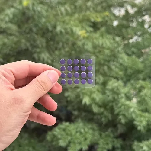 Imagen 2 del producto Meow Gaming Gear MGG Ultraglide pequeño punto redondo PTFE patines de ratón DIY pies deslizantes versión silenciosa diámetro 6,6mm