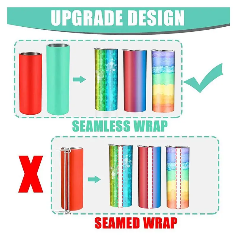 Y50A-6X Sublimation Blanks Glass Silicone Strap Kit For 20 Oz Tight Straight Blanks, Sublimation Blanks Glass Strap Kit