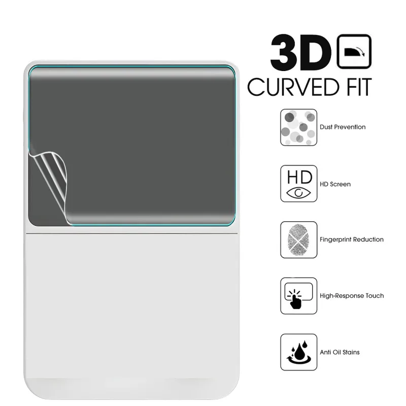 Film Hydrogel pour R36S, 1 à 5 pièces, protecteur d'écran Transparent HD Flexible pour Console de jeu R36S, Films de protection imperméables et anti-rayures