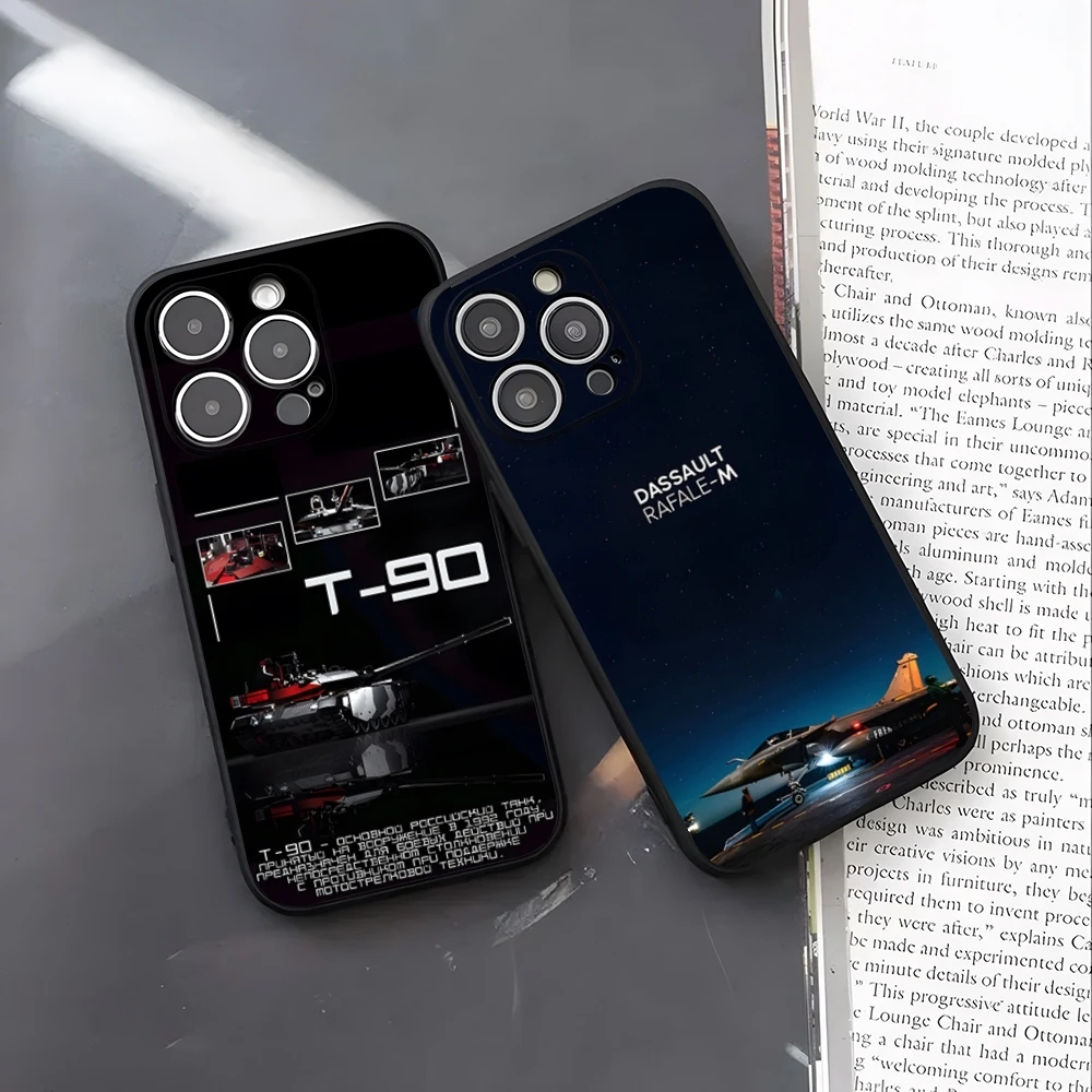 Flugzeuge und Panzer Handyhülle für iPhone 17 Pro Max 16 15 14 Pro Max 13 11 X Xs Xr 8 7Plus Silikonhülle