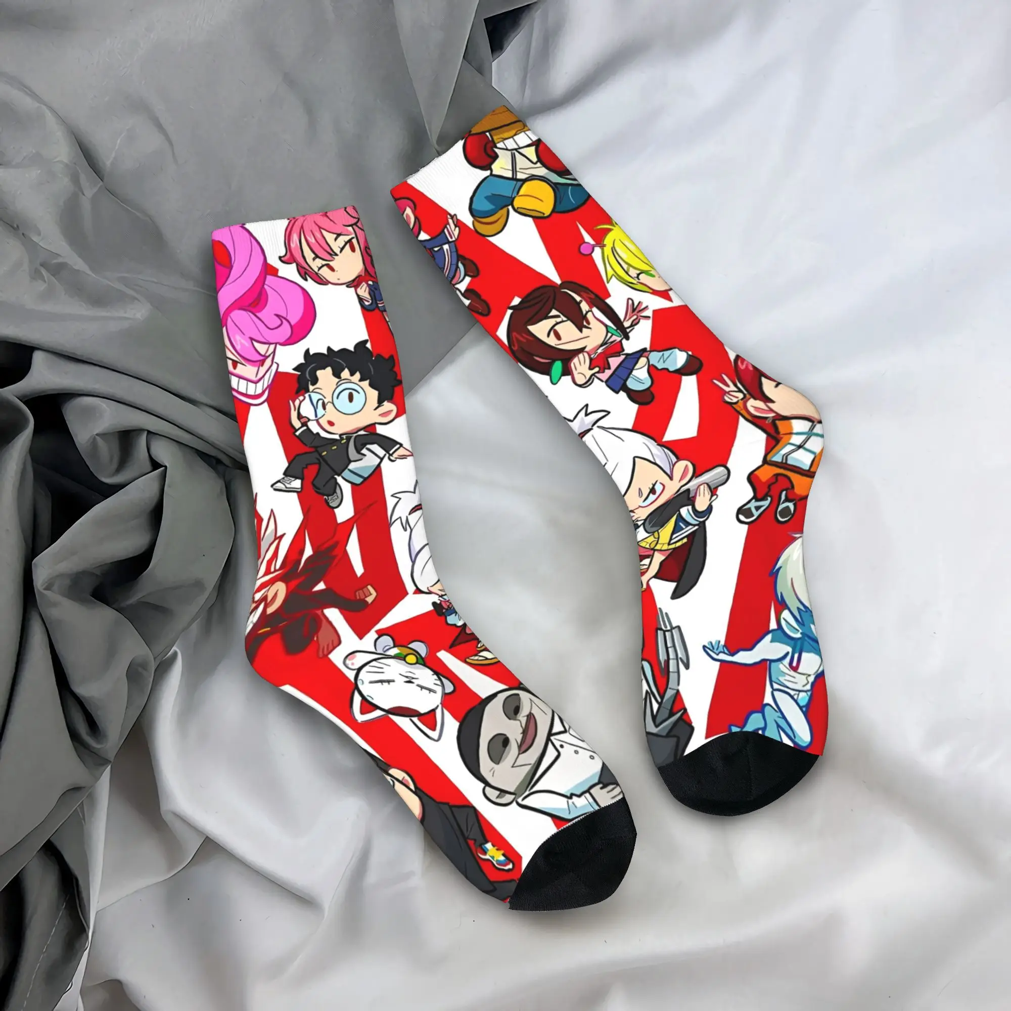 

Носки для пар, чулки с изображением кота, паладана, противоскользящие мягкие носки, зимние носки для скейтборда с забавным узором