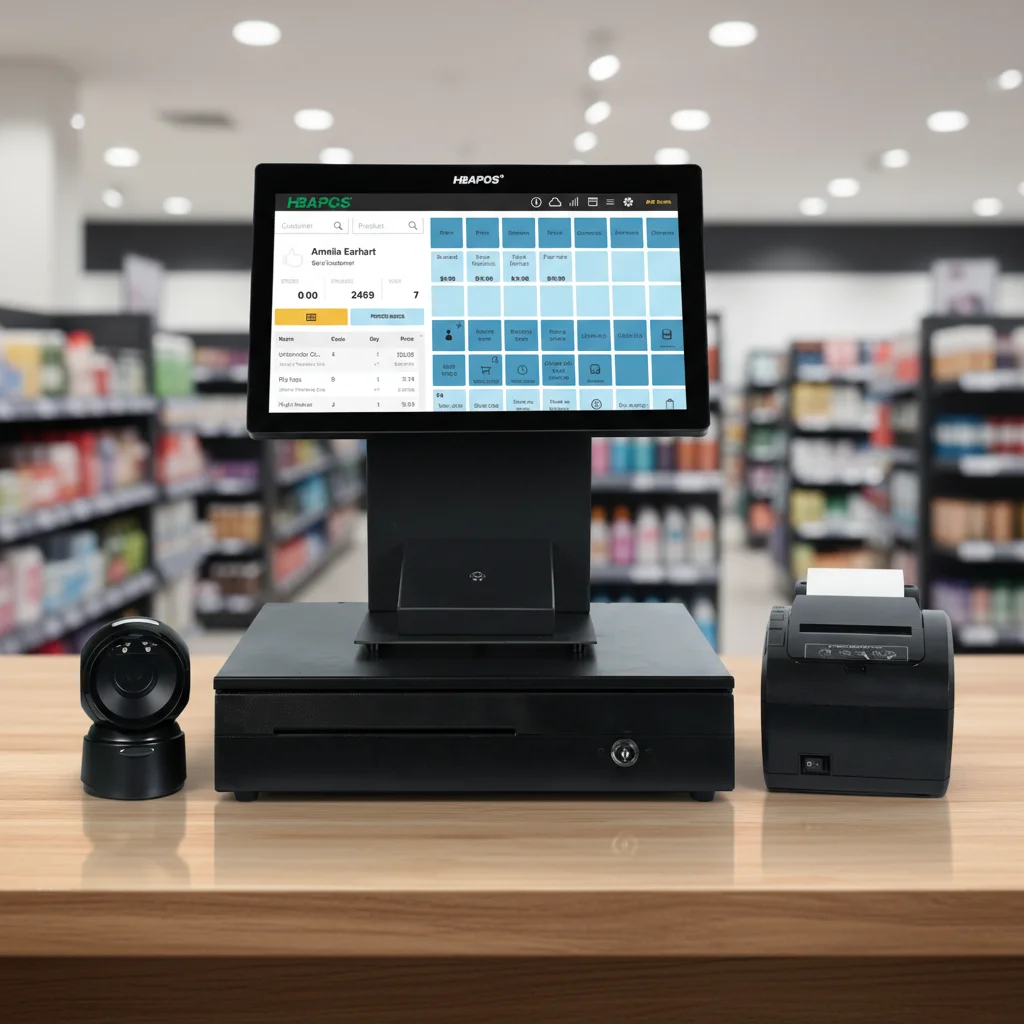 

POS-система HBA-Q3 для розничной торговли (ATV&UTV) для ресторанов и супермаркетов, компьютерная