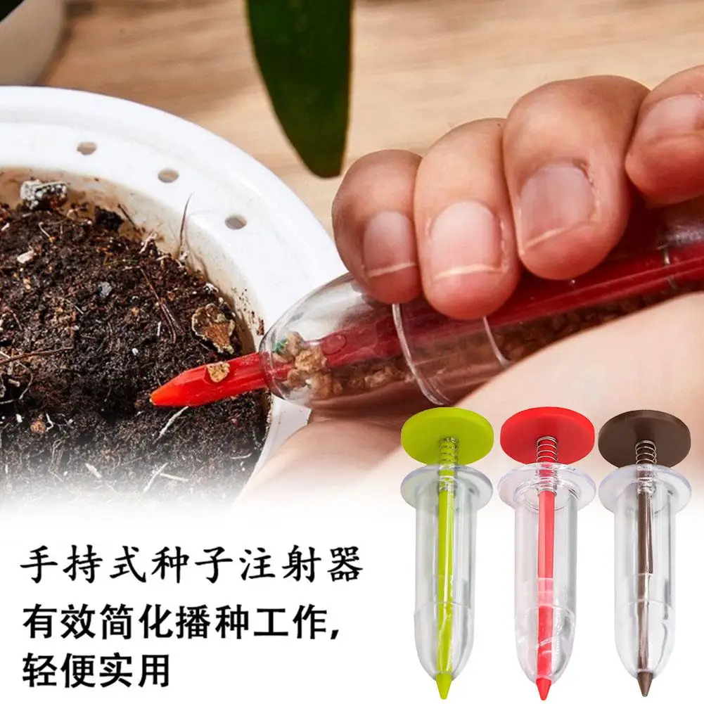 Manual Seed Dispenser Precision Hand Seeder Sower Tool For Small Seeds Mini Gardening Planter Indoor Sowing