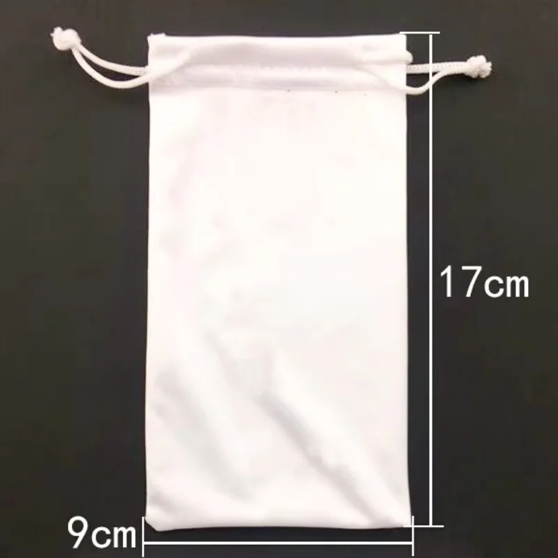 30pcs/lot sublimation blank drawstring storage bags Purses high quality hot transfer diy custom consumables 9*17cm new styles