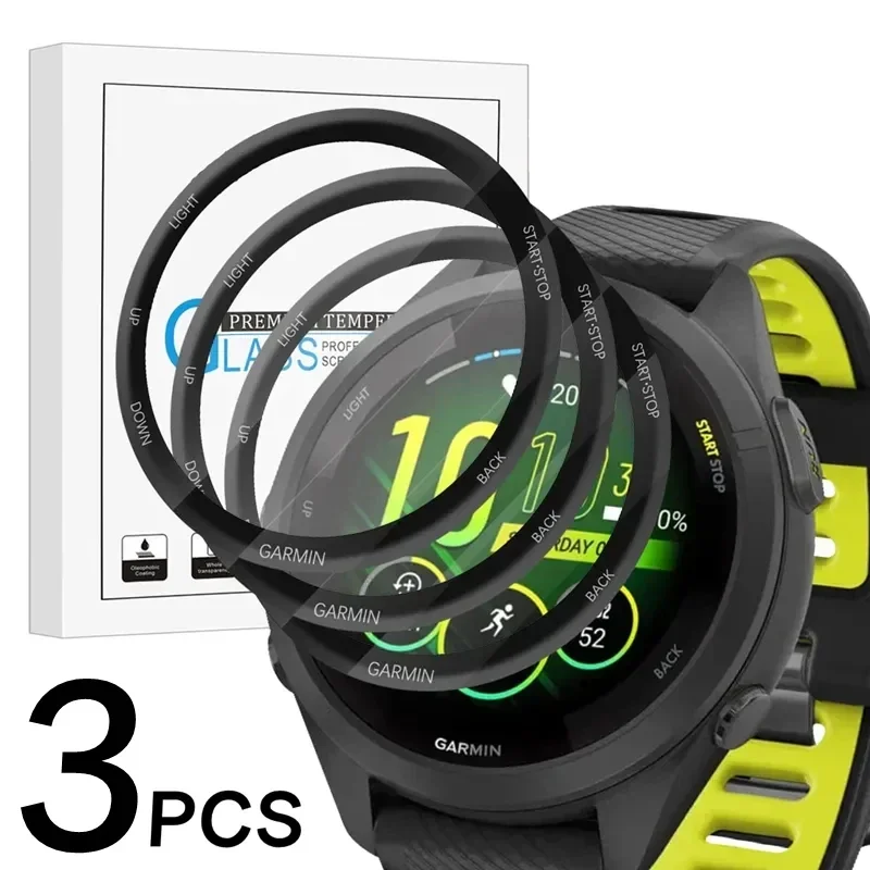 3D Curved Protective Film For Garmin Watch Forerunner 965 VIVOACTIVE 5 Soft Screen Protector for Venu 3 3S 2Plus Tactix7 AMOLED