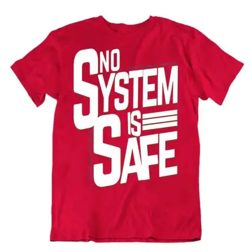 Kein System Ist Sicher T-Shirt Engineering T-Shirt Funny Tee Hemden