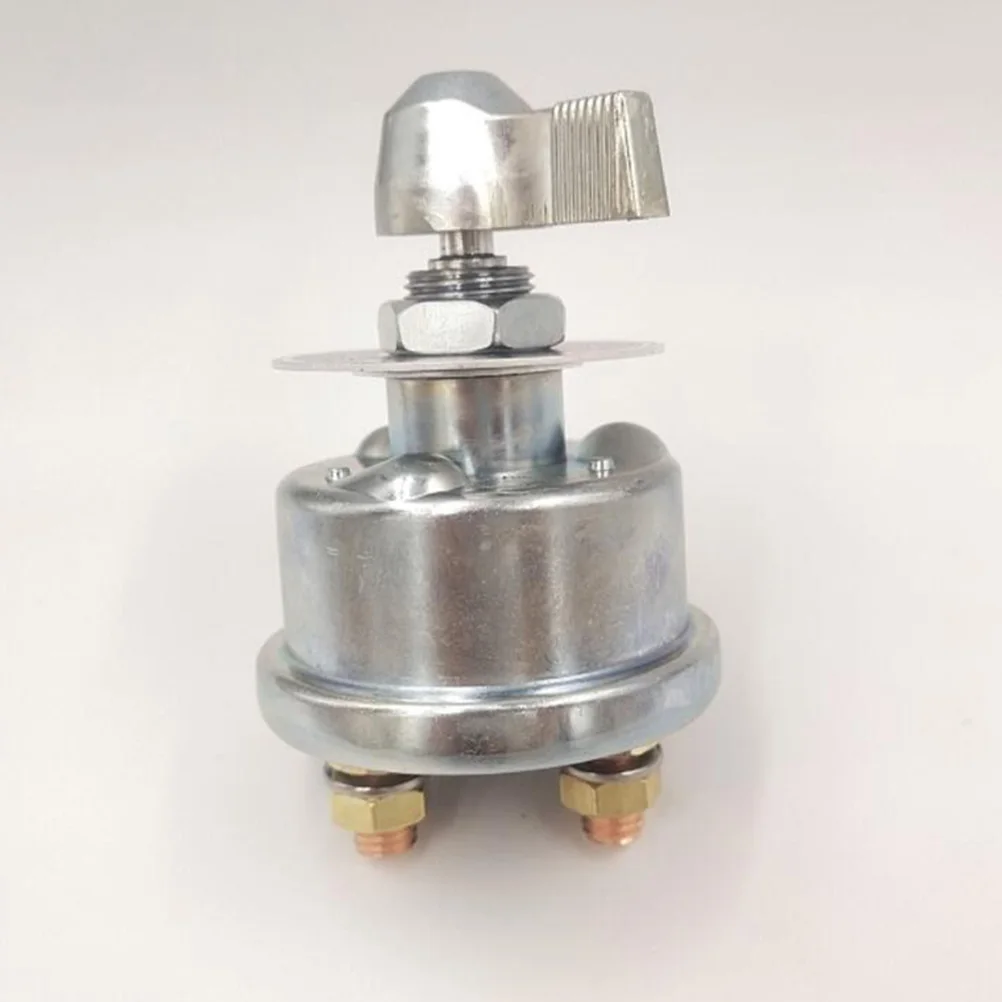 

1 set 300A High Current Disconnect Isolator 2 Copper Terminals 4 Rubber Covers Truck Accessories Efficient