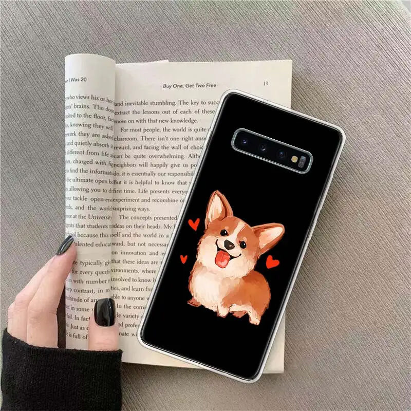 Sexy Cartoon Dog Ass Super Cute Corgi Phone Case For Samsung S25 S24 FE Note 20 Ultra 10 Lite 9 8 M12 M21 M30S Galaxy M32 M51 M5