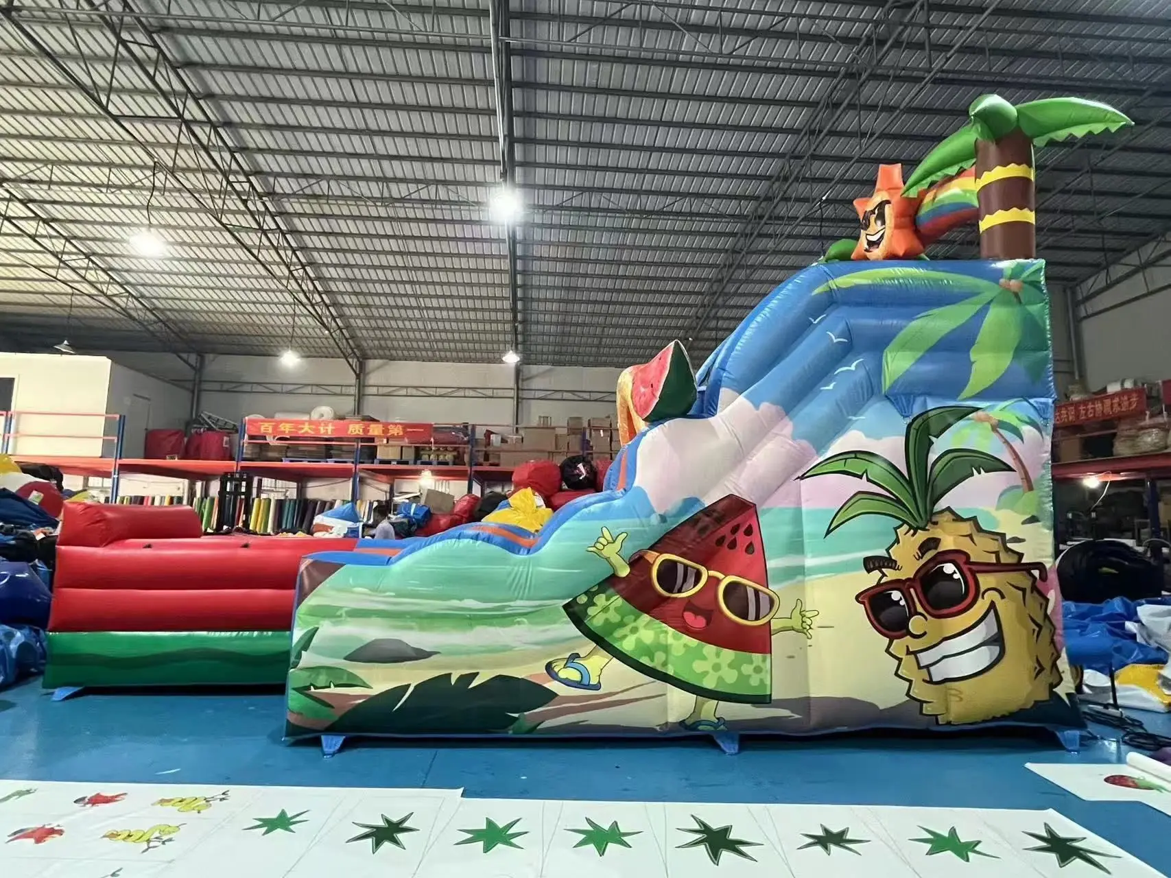 2025, artículo más vendido, combinación de tobogán de PVC personalizado para eventos al aire libre, tobogán inflable gigante para parques