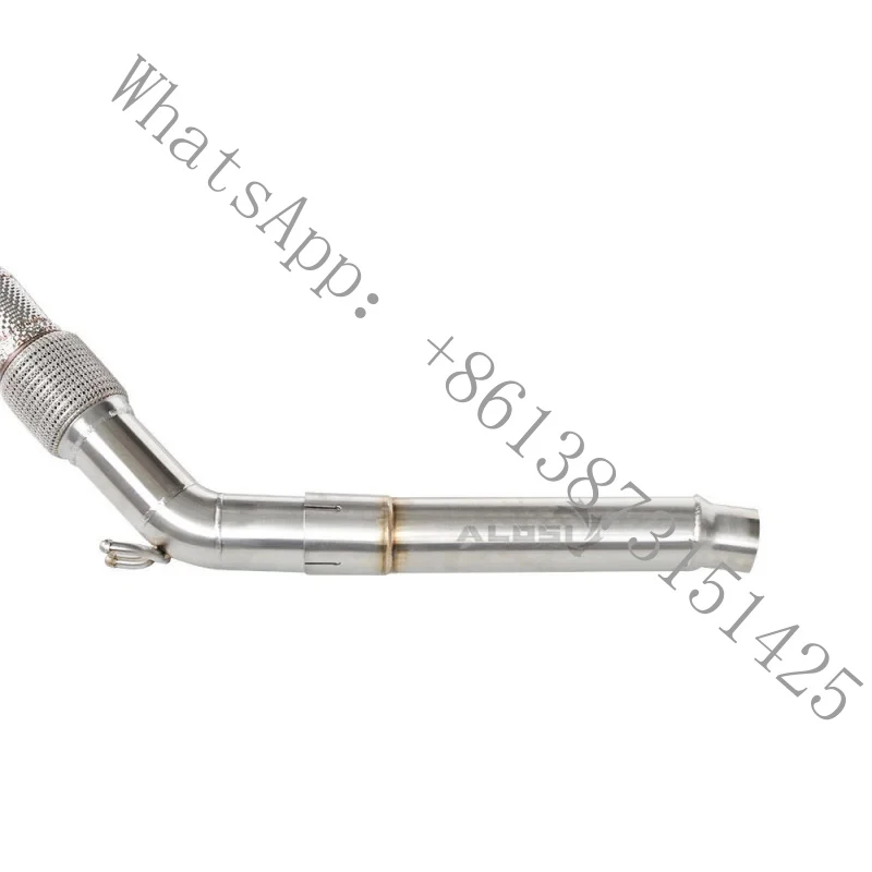 

Suitable Q3 2.0T 8U 2011-2018 High Flow Stainless Steel Downpipe with Thermal Insulation Performance, perfectly Modifie