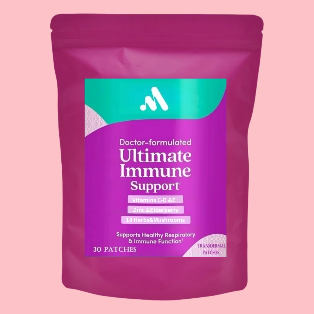 

Превосходная поддержка иммунитета. Прозрачные пластыри с витамином С, D, E и цинком. Повседневная защита от иммунитета и антиоксидант. Поддержка 30 пластырей.