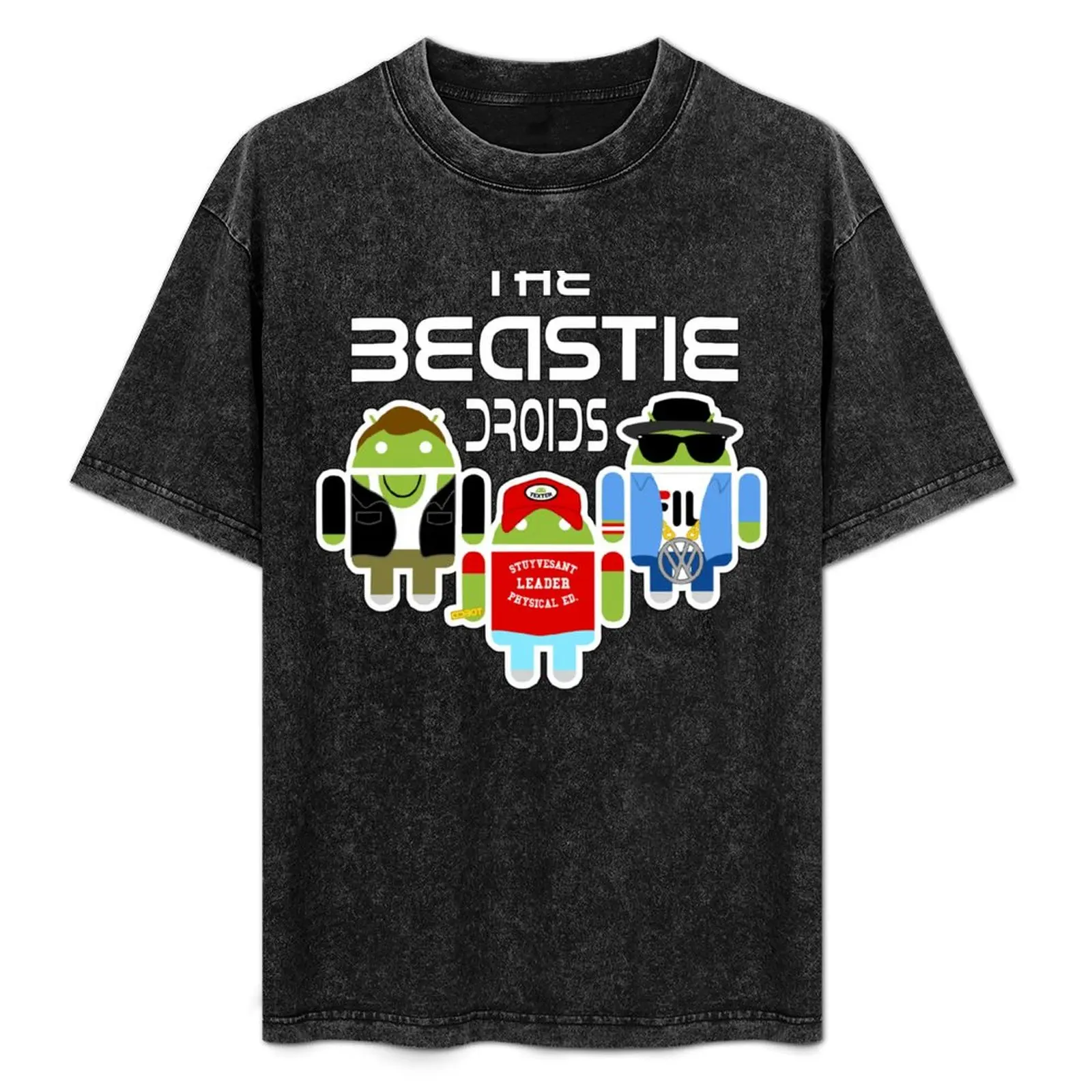 THE BEASTIE DROIDS T-Shirt Casual Trendy Streetwear Tee Shirt