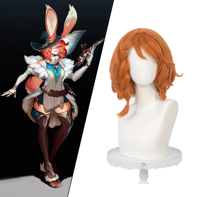 

Alola Cosplay Wig Game LOL Hair Accessories High Temperature Wire Hair For Man