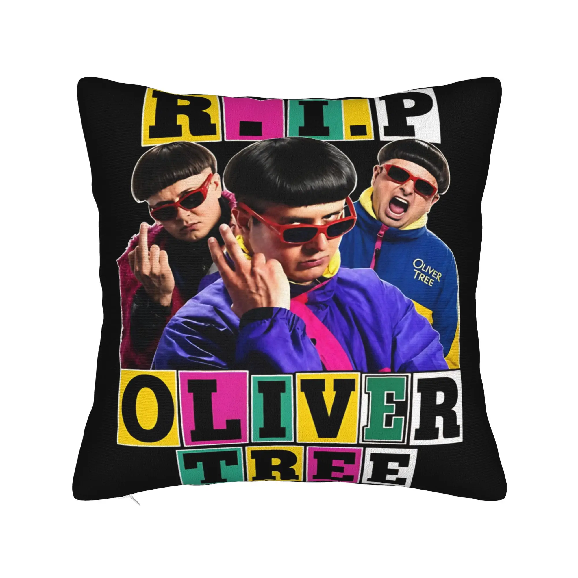 Oliver Tree Rest In Peace 1993 to 2026 Pillow Case  Soft Pillow Cover For Living Room Chair Cute Funny Cushion Cover