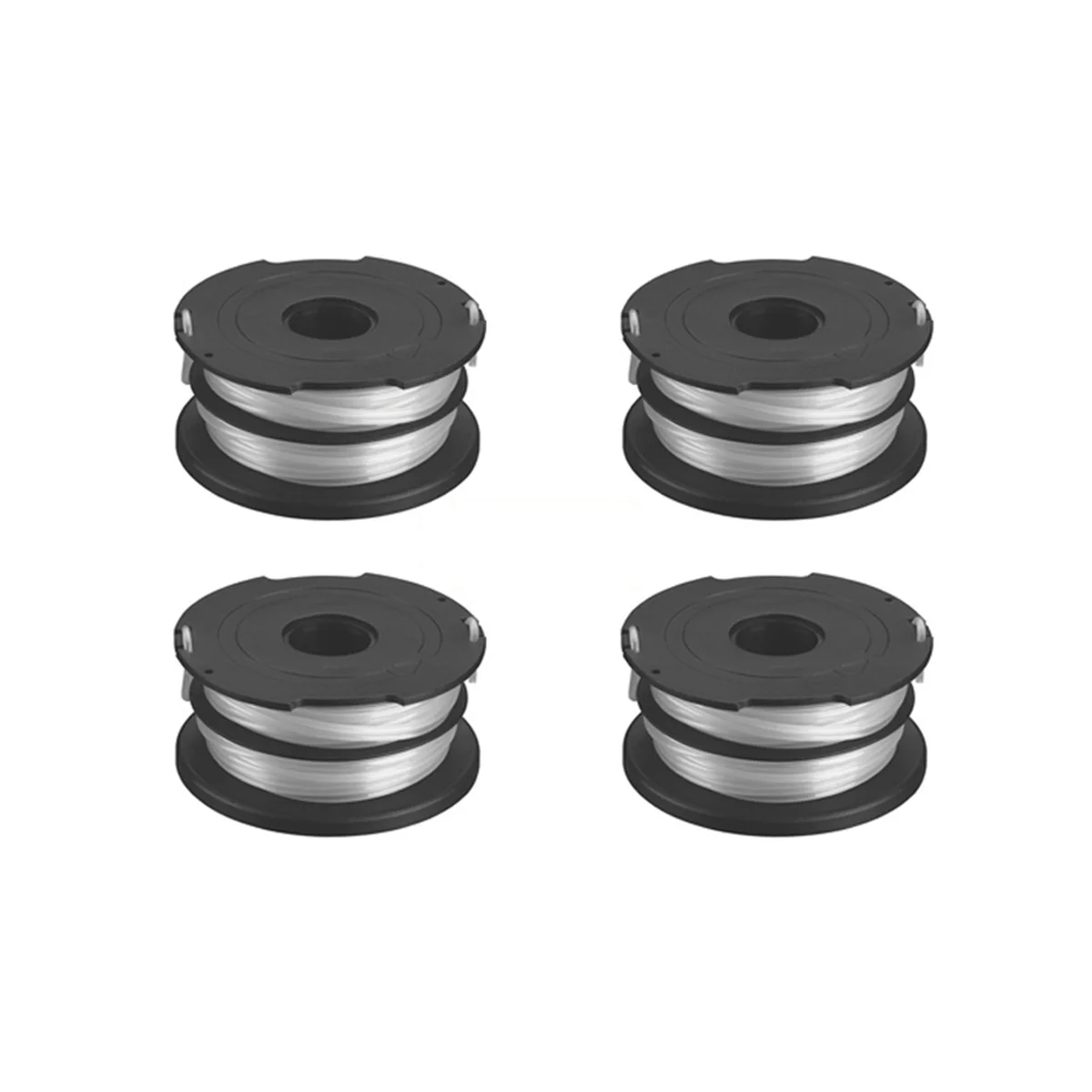 4PCS DF-065 Replacement Spool Double-Layer Mower for Decker Weeder Accessories