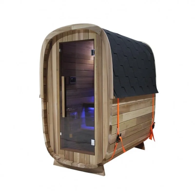 Solid Wood Infrared Sauna 1 Person Dry Sauna Room SPA Indoor Sauna Room With Far Infrared