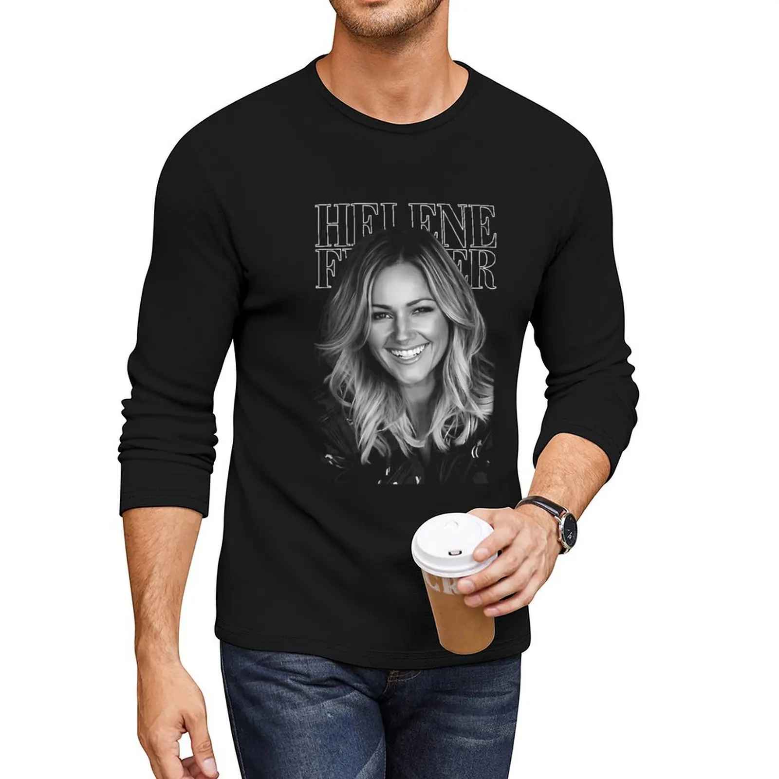 

Helene Fischer Long T-Shirt anime mens funny t shirts