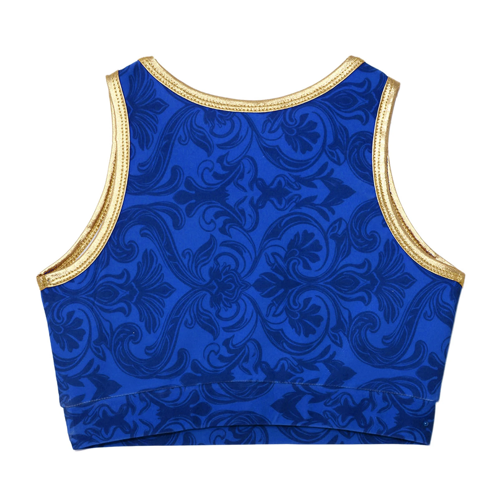 Children Sleeveless Crop Tank Top Kids Girls Boxing Tops Muay Thai Costume for Fight Grappling Training Sports Fighting Wear
