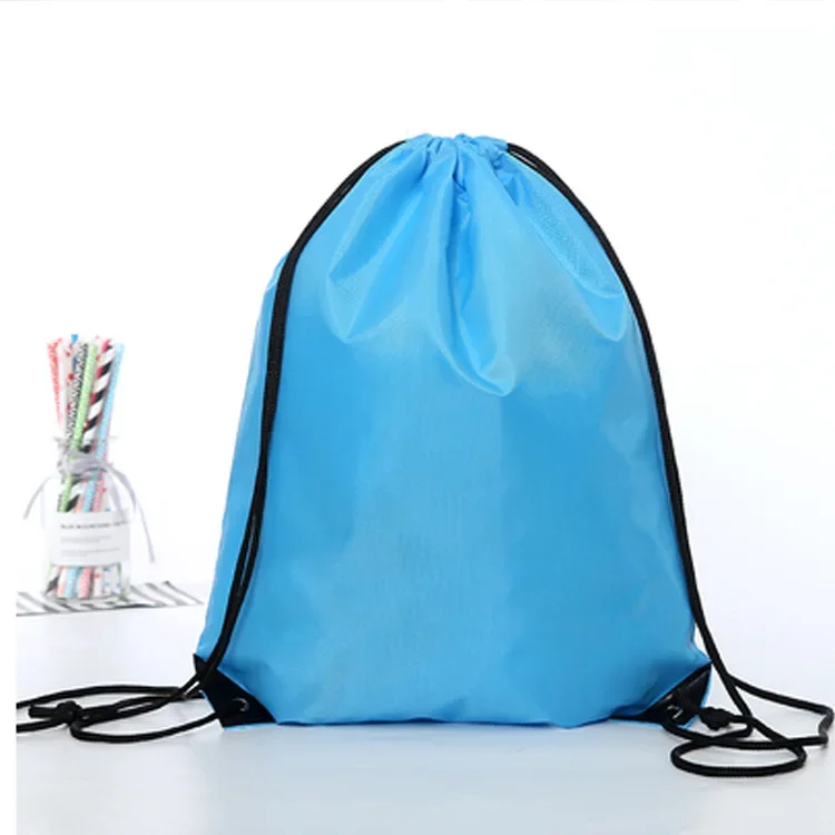 Mochila impermeable para deporte, bolsa de gimnasio con cordón, mochila de viaje al aire libre, bolsas de compras, natación, baloncesto, Yoga