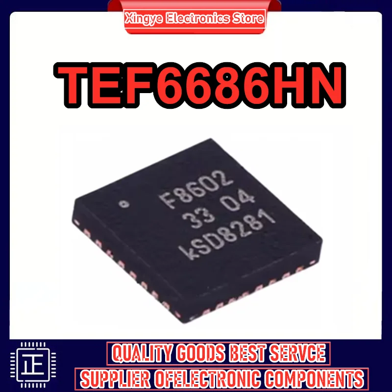 

5 шт. TEF6686HN TEF6686HN/V102 F8602 TEF6686 HVQFN-32 IC чипсет, новый, оригинальный, в наличии