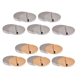 5Pcs Strong Brooch Converter Pin Keepers Harm-Free Clothing Magnet Buckle Tie Clothing Brooch Adapter