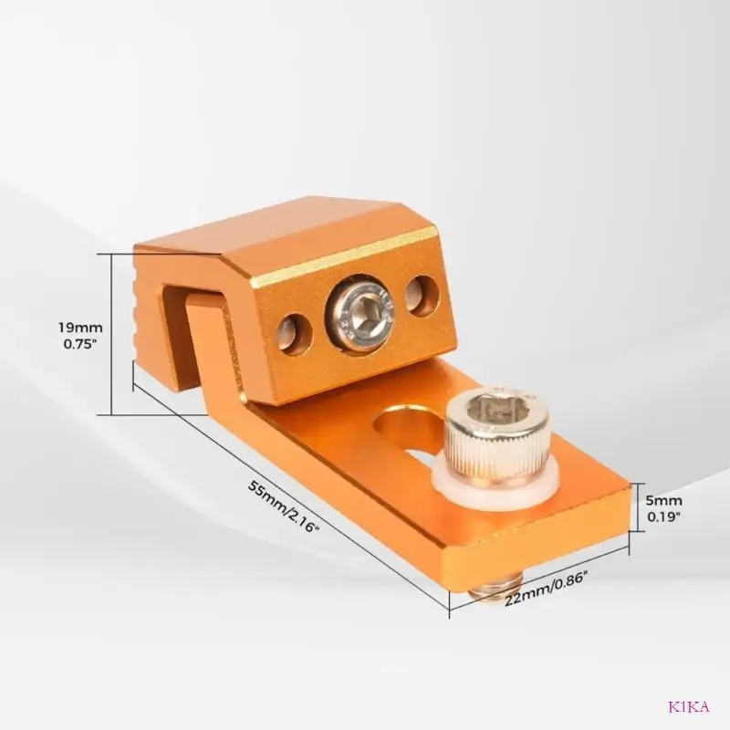 K1ka 2 حزمة تجهيزات مواد الألومنيوم المختلطة للتطبيقات المعدنية البلاستيكية الخشبية #6