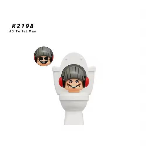 New KDL SWAT Skibidi Toilet Man Figures Anime Block Toys TvMan Titan Cameraman Speakerman Bricks Model Toy Birthday Gift - Image 72
