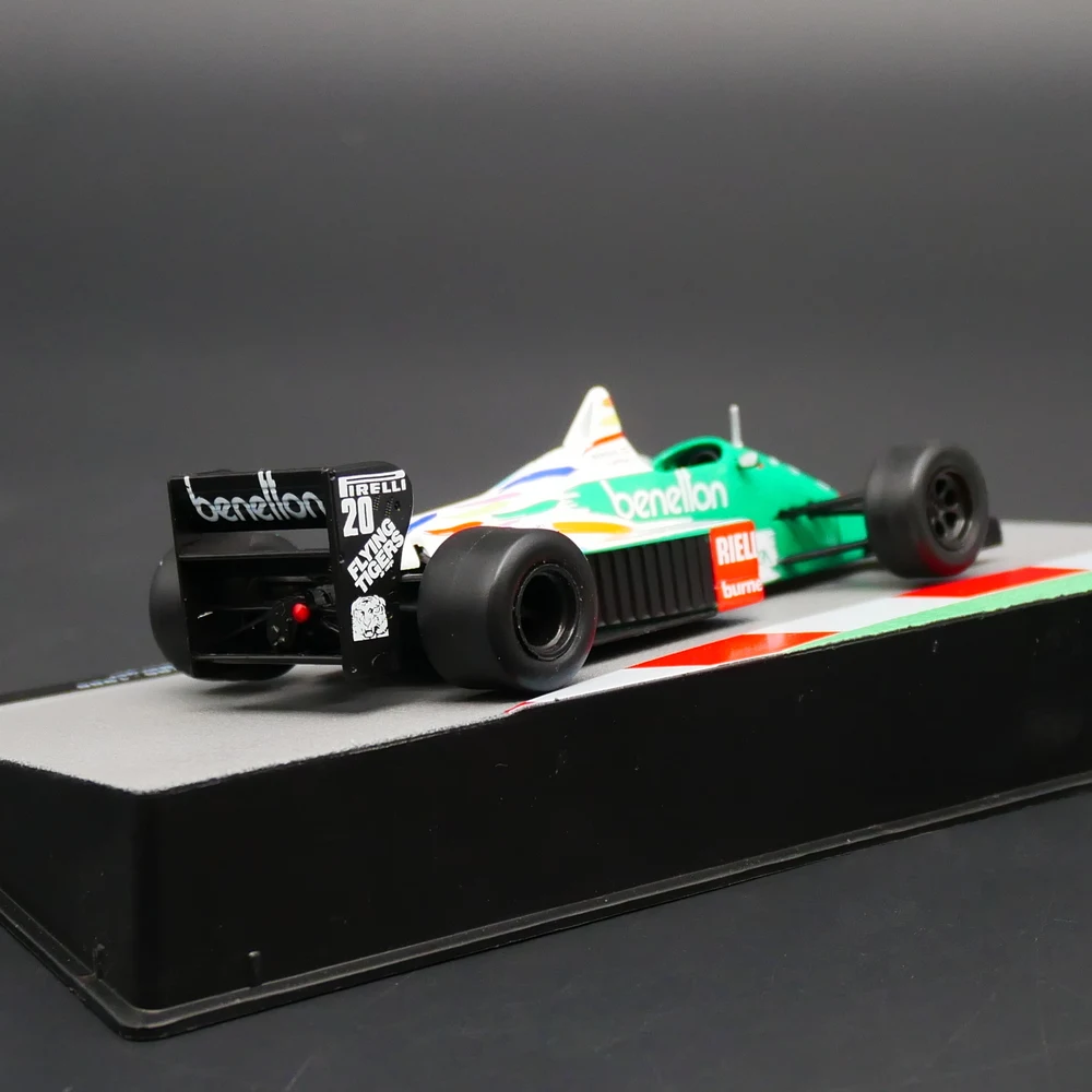 Ixo 1:43 Benetton B186 1986 Gerhard Berger Diecast Car Metal Toy Model