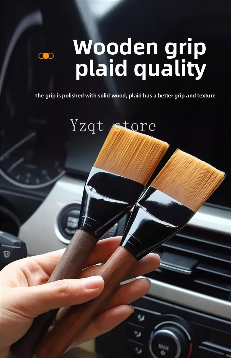 Car air conditioner out of trend cleaning brush car wash interior cleaning tool brush artifact cleaning dust brush soft hair
