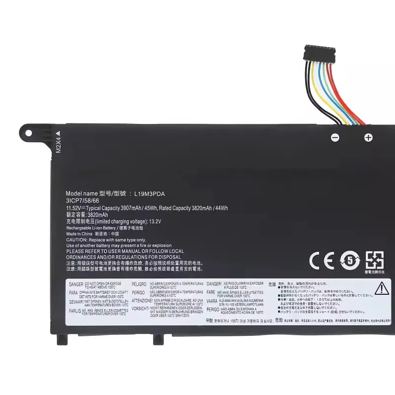 Imagem -04 - Lenovo-thinkbook Bateria do Portátil 14 15 g2 g3 K4e-are E5-itl Acl L19c3pda L19d3pda L19l3pda 5b10z21197 5b10z21202 L19m3pda Novo