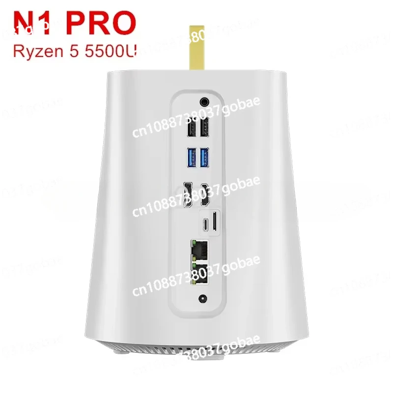 2-Bay NAS N1 PRO AMD Ry Zen 5 5500U 300U Network Connection Storage Media Server Private Cloud Firewall Software Router Mini PC