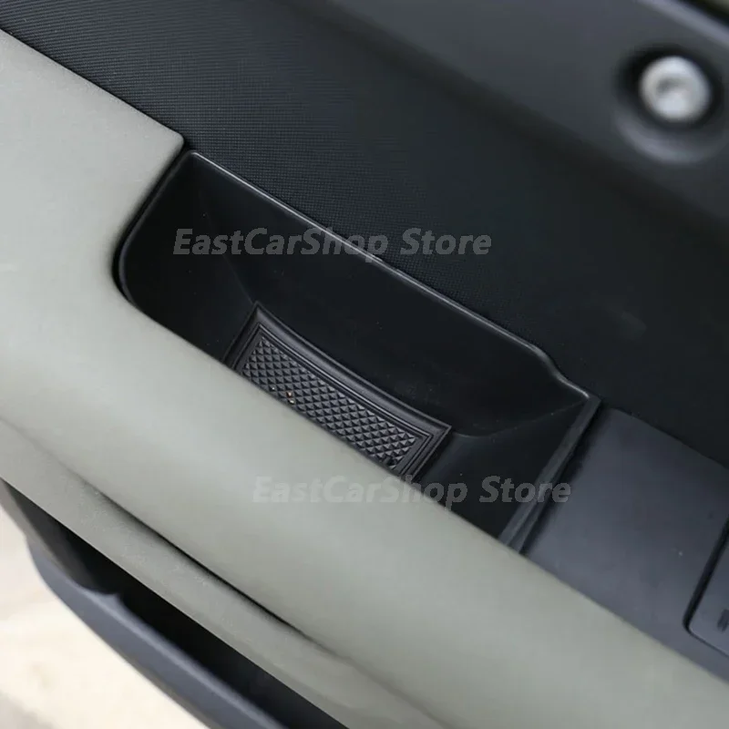 

For Land Rover Defender 110 Car Front Door Armrest Storage Box Multi-function Box Container Interior Tidying Accessory 2020-2023