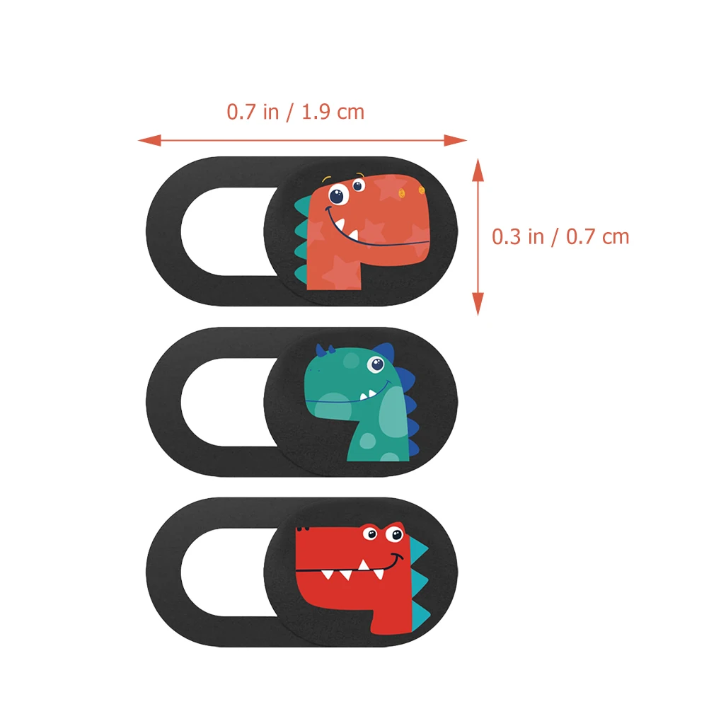 

3 Pcs Camera Cover Lens Protector Cute for Laptop Privacy Slider Computer Webcam