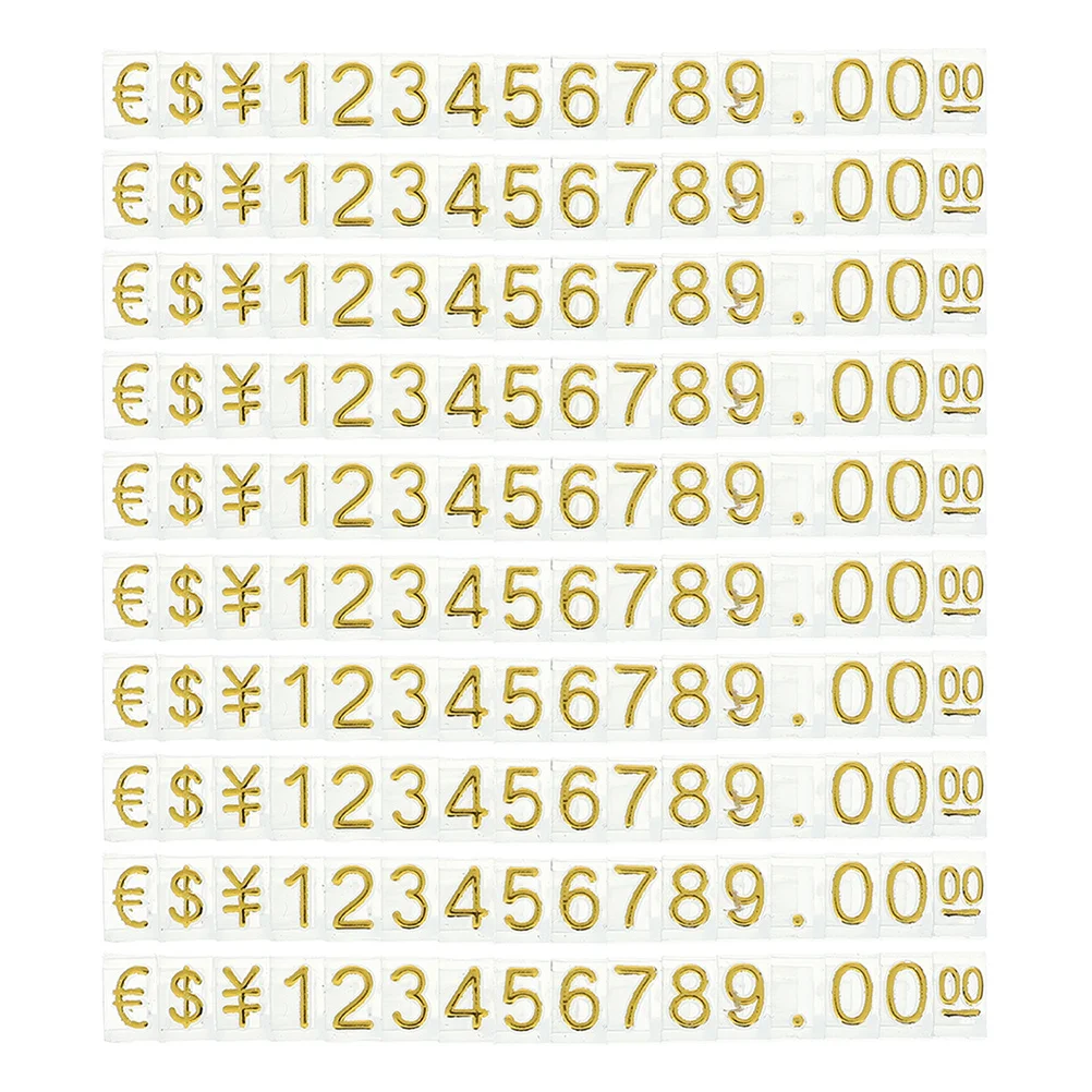 

Price Display Cube Tags Pricing Label Stand 10 Strings Adjustable For Jewelry Clothes Watches Clear Prices Retail