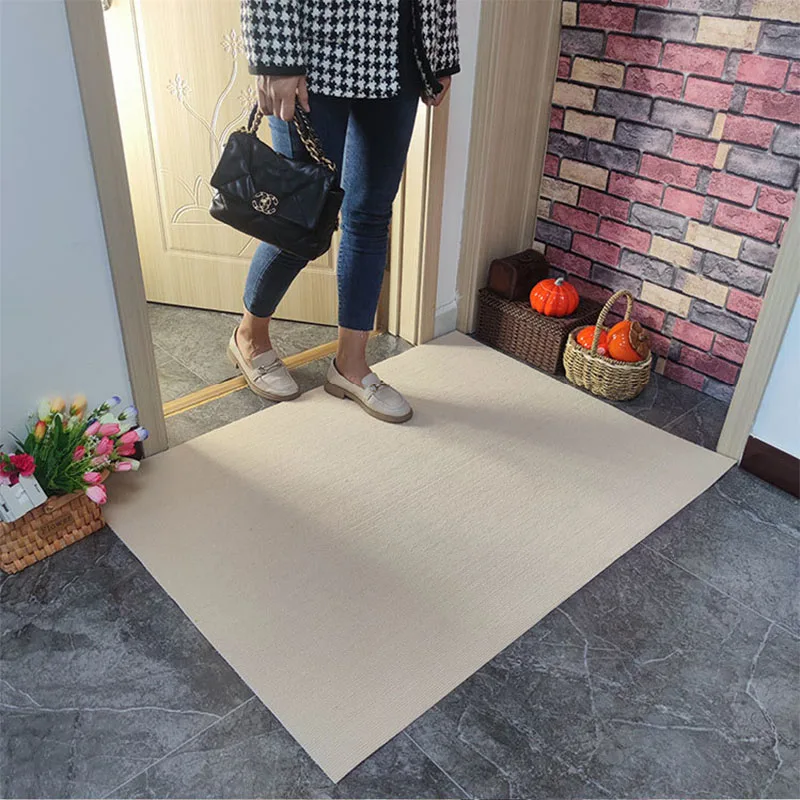 Indoor Outdoor Door Mat Rubber Anti Slip Waterproof Kitchen Floor Mats Hallway Area Rugs Hotel Mall Door Carpet Entrance Doormat