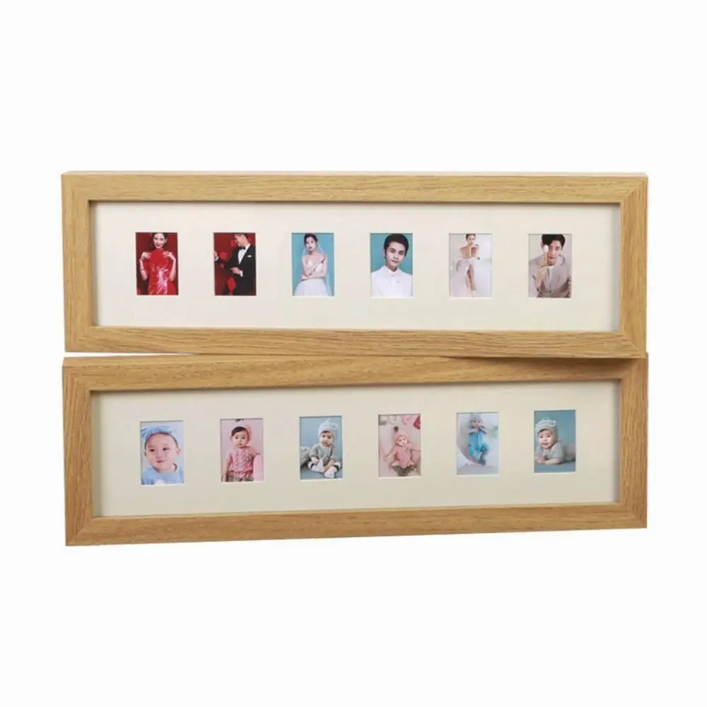 Baby Growth Photo Album Frame Mini 2 Inch 6 /10 Holes Picture Frames