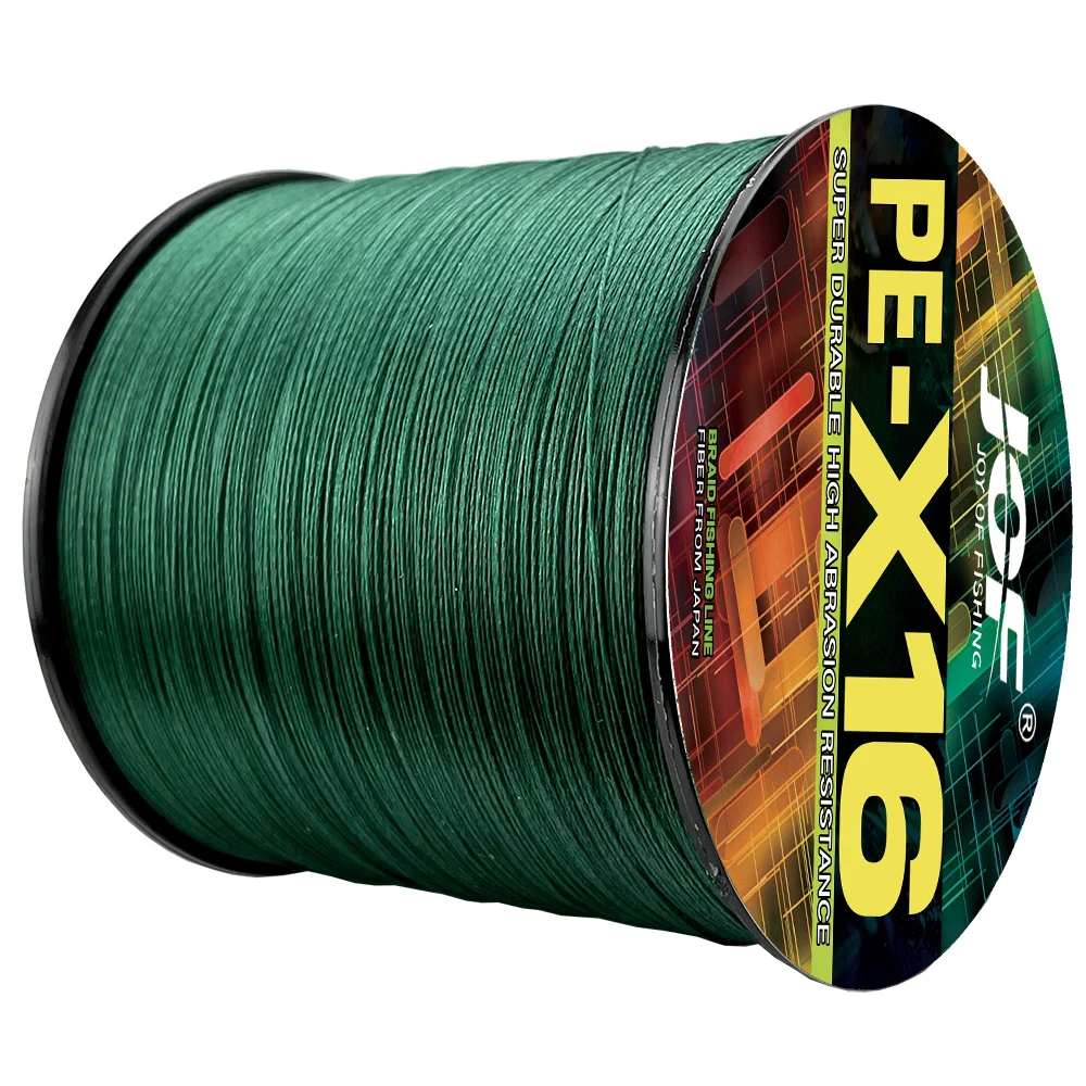 JOF Multifilament 12/16 Stränge Geflochtene Angelschnur PE-Draht 100M 300M Jigging Meer Salzwasser Süßwasser Pesca Abriebfest – Detail 14