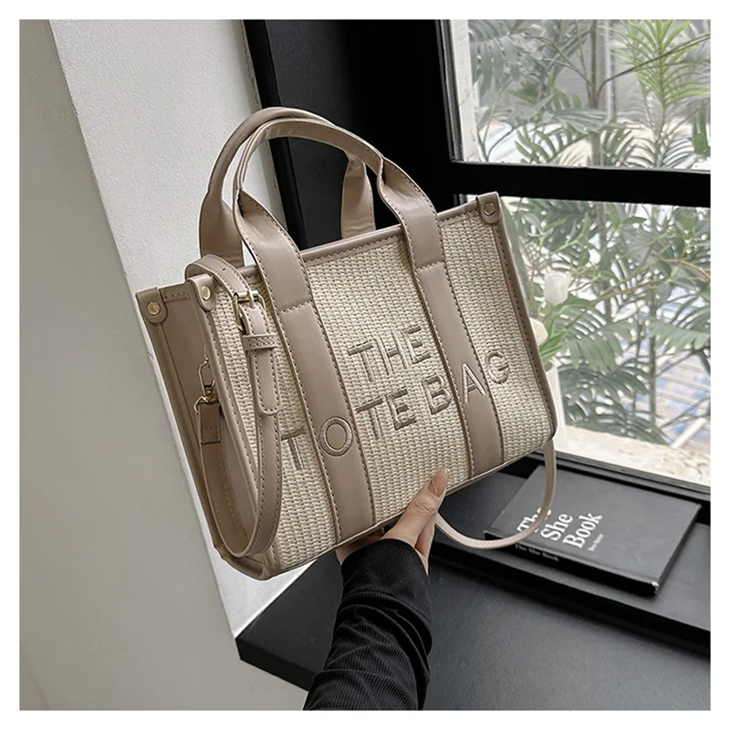 Fashion Small Tote Bags for Women 2024 Trend New Shoulder Crossbody Bags Female Designer Knitting Sling Cross Handbags bolsa fem