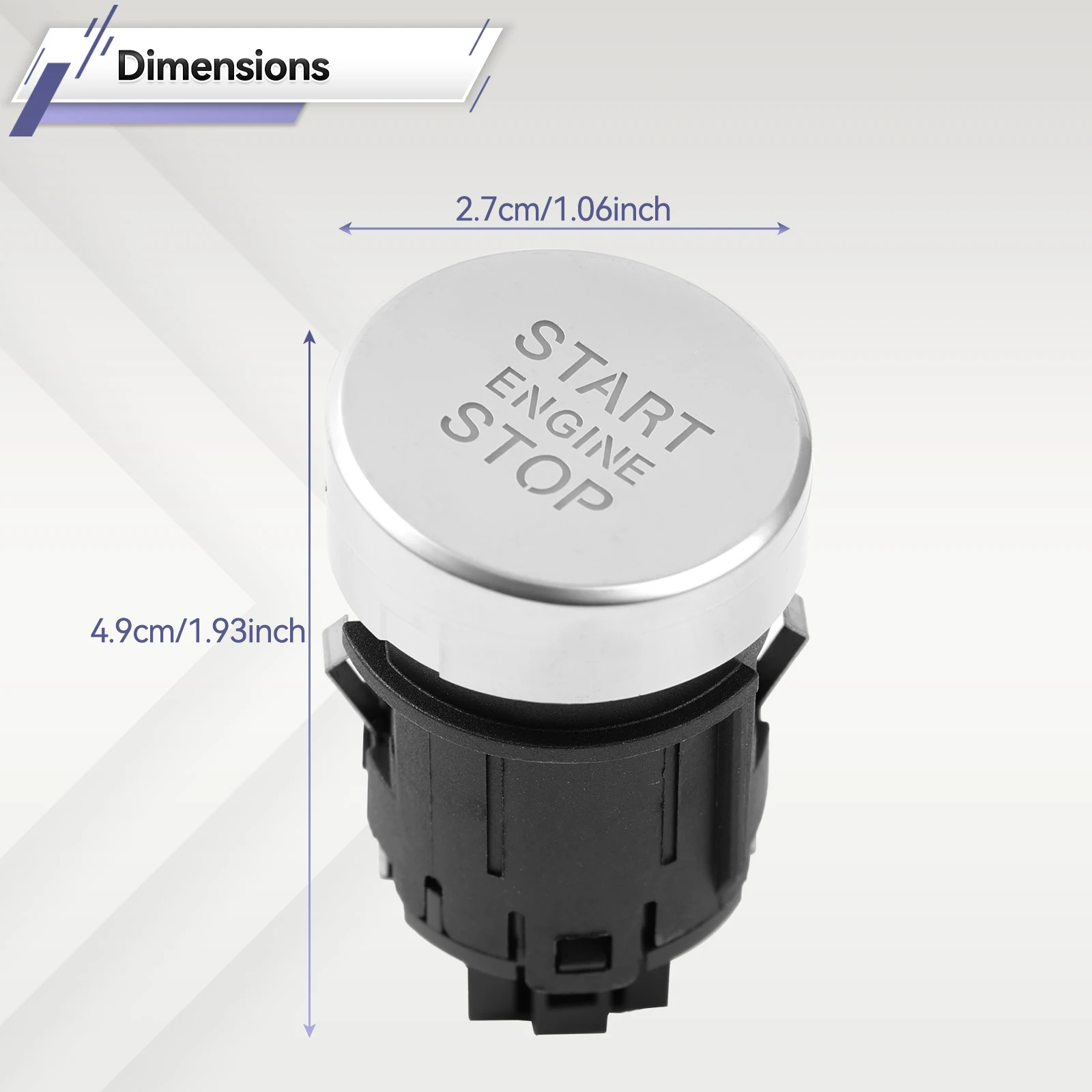 4G1905217A For Audi A6 C7 S6 A7 RS7 2013 2014 2015 2016 2017 2018 Keyless Start Stop Ignition Switch Engine Push Button Starter