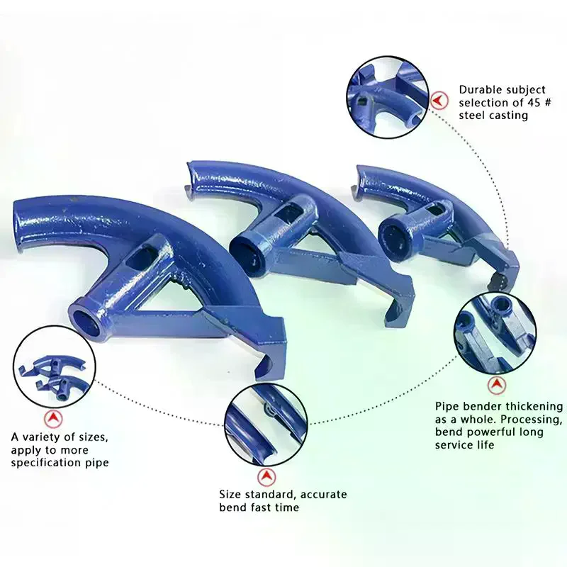 [MA]Heavy Duty Manual Pipe Bender High Strength Steel Rust Proof Coating For Plumbing DIY Pipe Bending Work[MA]