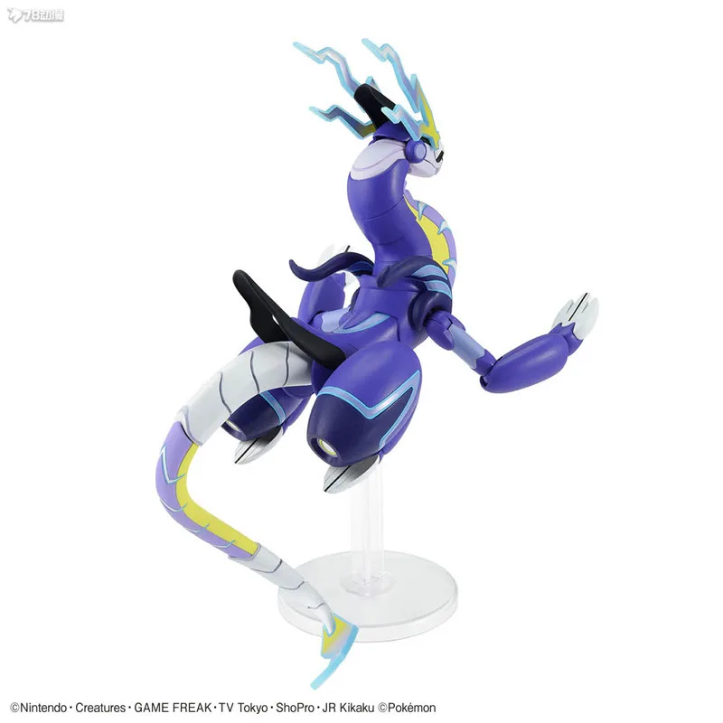 Bandai – KIT de modèles originaux Pokémon Evolution série NO.59 Miraidon, figurine d'action Anime, modèle à assembler, jouets, modèles cadeaux pour garçons