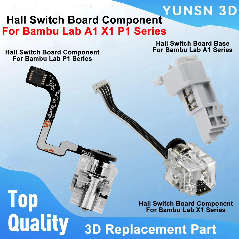 

For Bambu Lab A1 X1 P1 Series Hall Switch Board Component Extruder Filament Sensor Assembly For Bambulab X1/P1 3D Printer Parts