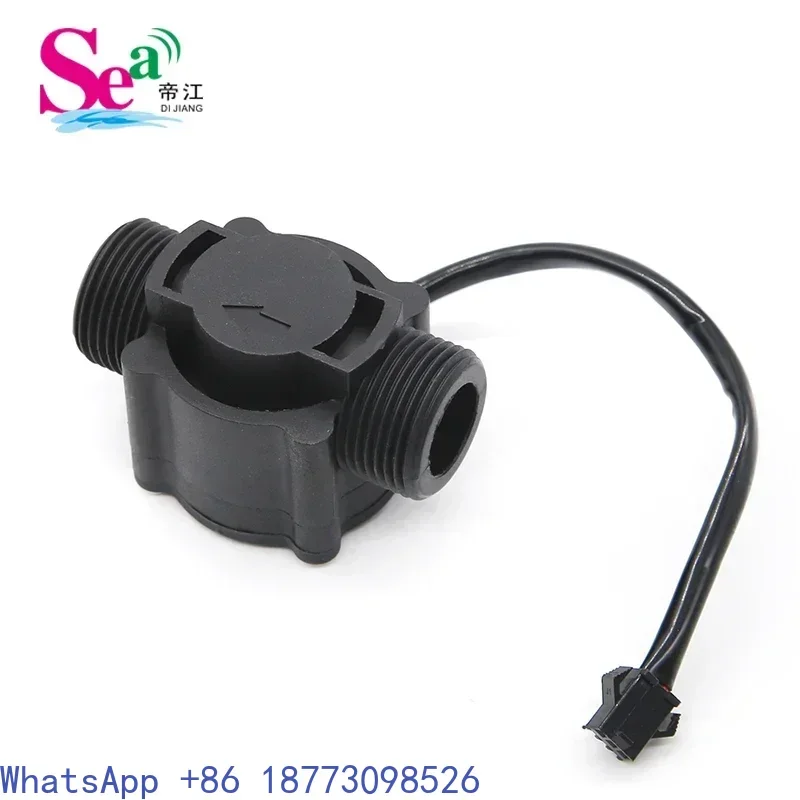 6-minute hal-l flowmeter water flow sensor ceramic shaft wear-resistant corrosion resistant flowmeter water flow sensor