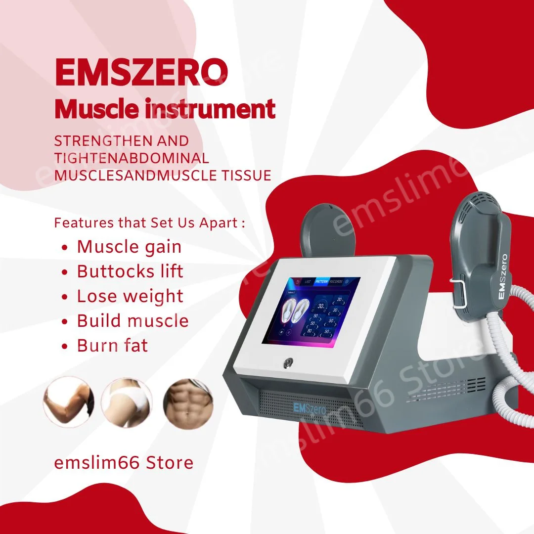 EMS-Machine électrique amincissante pour le corps, sculpte les muscles, élimine les graisses, perte de poids, portable, électromagnétique, RF