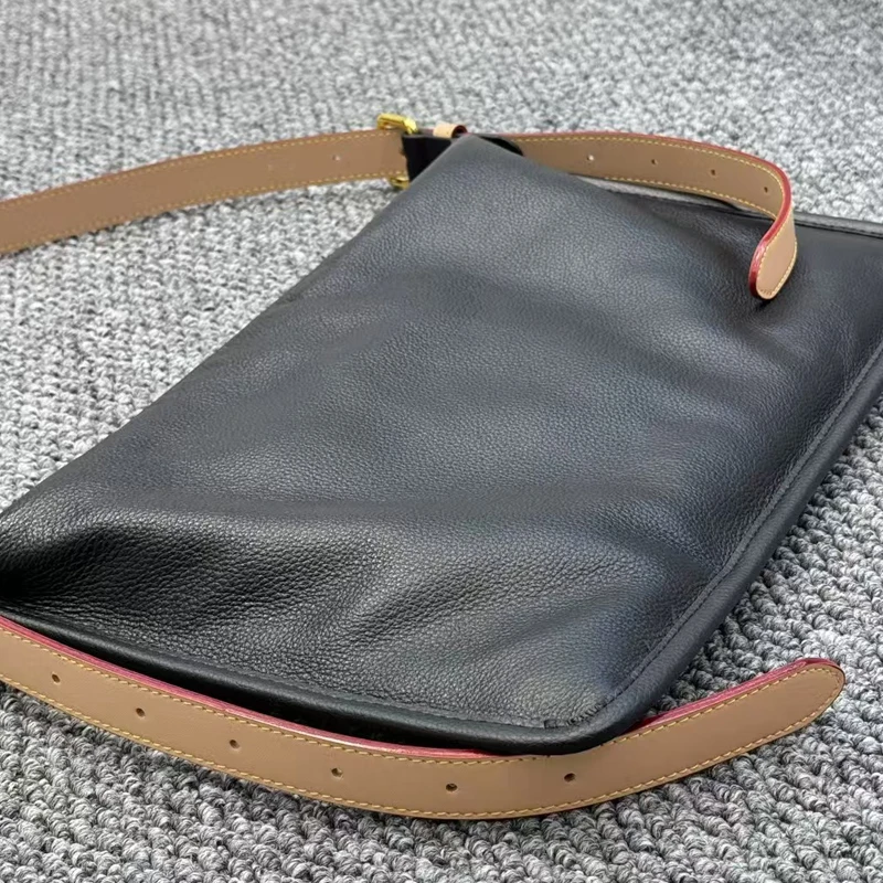 الأحرف الأولى المخصصة المخصصة للأكياس النحيفة من الجلد الأصلي للنساء حقائب مصممة فاخرة ومحافظ 2025 جديدة في حقيبة كتف طبيعية صغيرة من البقر الناعمة جودة عالية ًالشحن مجانا وصول الشحن السريع #4