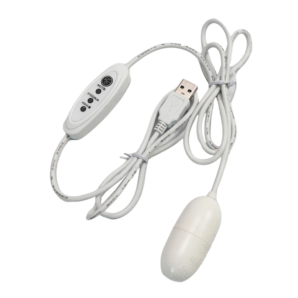 6 Modes Vibrator Motor IPX5 Waterproof Type-C/USB Interface Vibrator Massager Motor DC5V 0.8A with Regulator and 1.3m Long Cable