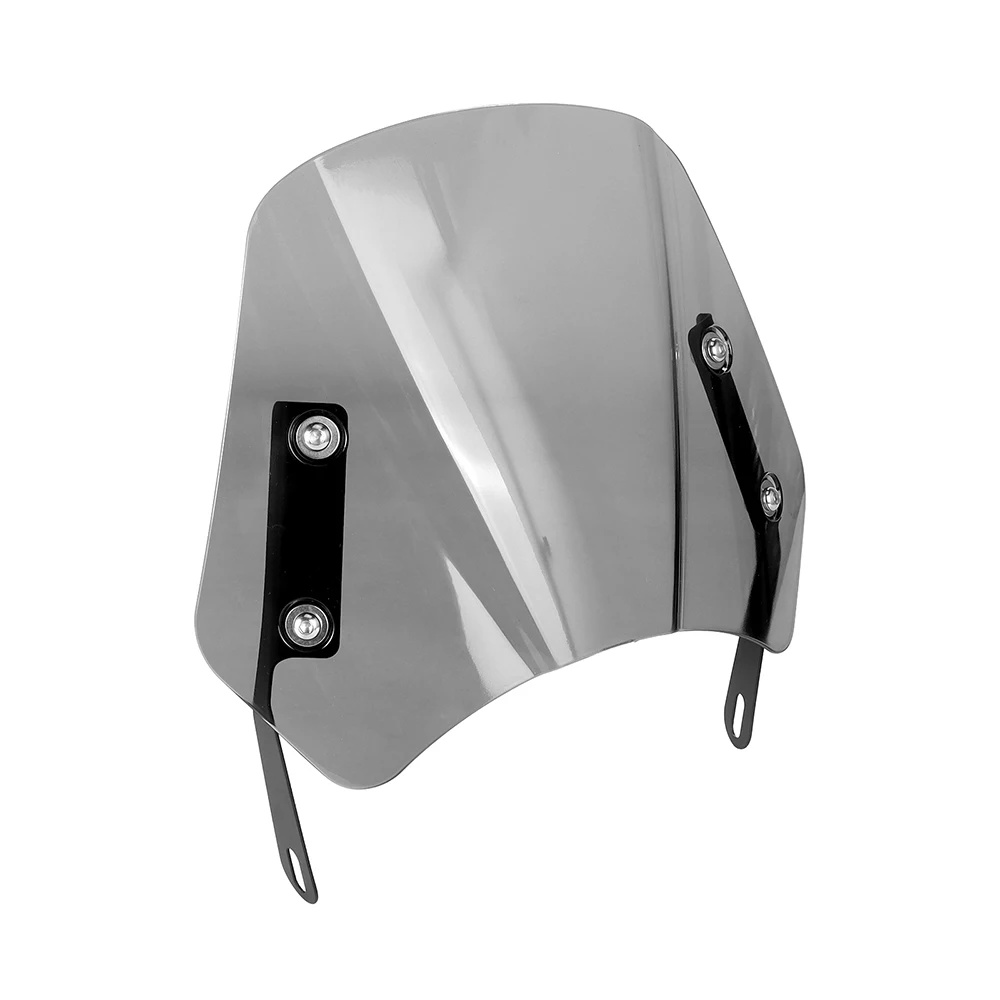 دراجة نارية عالمية 5-7 في الزجاج الأمامي ريترو دراجة نارية منحرف الرياح ل مقهى المتسابق رويال انفيلد هوندا ياماها كاواساكي سوزوكي #4