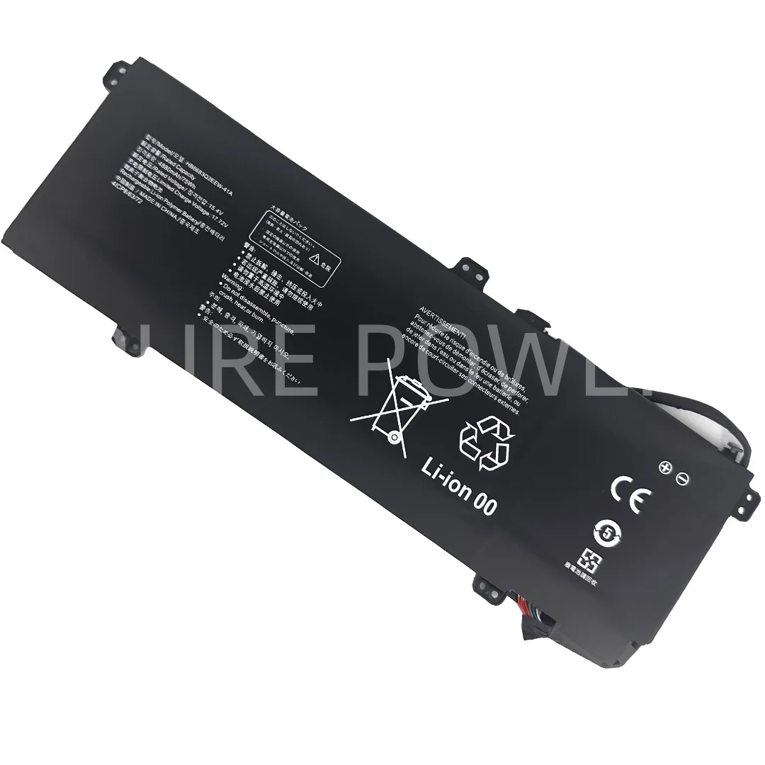 New Laptop Battery HB6683Q2EEW-41A 15.4V 75WH 4880mAh High Quality For Huawei Honor MagicBook 14 2022 GLO-F56 GLO-N56