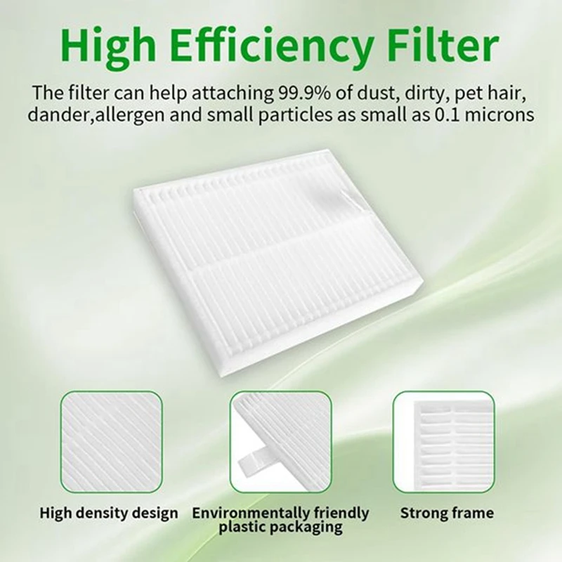 ABNO-10PCS ل اي روبوت كومبو سلسلة أساسية Y0140 Y0110 Y0112 جهاز آلي لتنظيف الأتربة اكسسوارات فرشاة رئيسية مرشح فرشاة جانبية